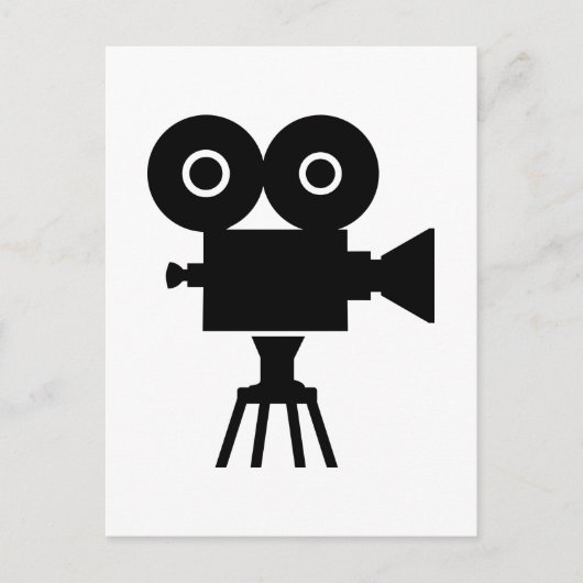 Filmkamera Postkarte (Vorderseite)