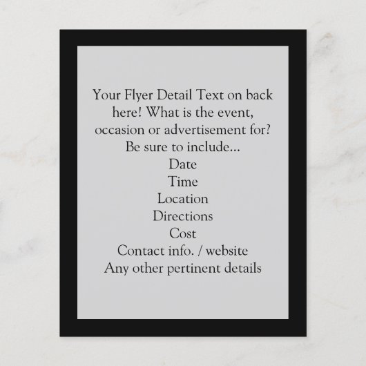 Filmkamera Retro Flyer (Hinten)