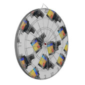 Filmkanister Dartscheibe (Vorderseite Links)