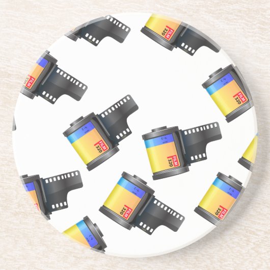 Filmkanister Getränkeuntersetzer (Vorne)