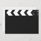 Filmklappe Abschluss Ankündigung (Rückseite)