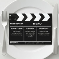 Filmklappe Hochzeit