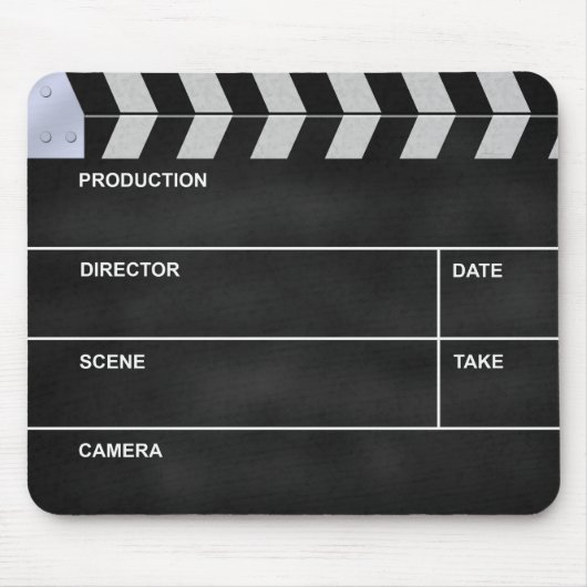 Filmklappe Mousepad (Vorne)