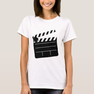 Filmklappe-T-Shirt – Grafik zu Film & Filmemachen T-Shirt