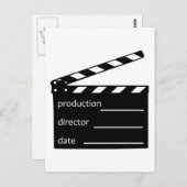 Filmklapper Postkarte (Vorne/Hinten)