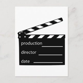 Filmklapper Postkarte
