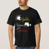 Filmlichtkamera-Aktion T-Shirt (Vorderseite)