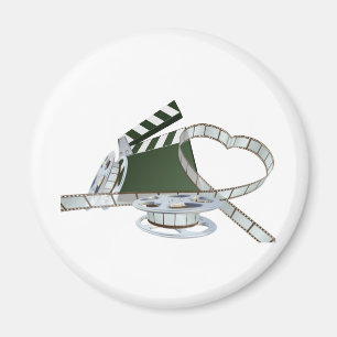 Filmliebhaberkonzept Magnet