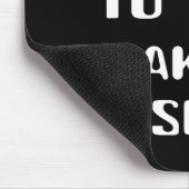 Filmmaker About To Make A Scene Film Making Movie Mousepad (Ecke)