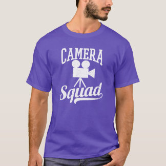 Filmmaker Camera Squad Geschenk Vintag T-Shirt
