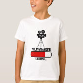 Filmmaker Cameraman is Loading Bar Funny Gift T-Shirt (Vorderseite)