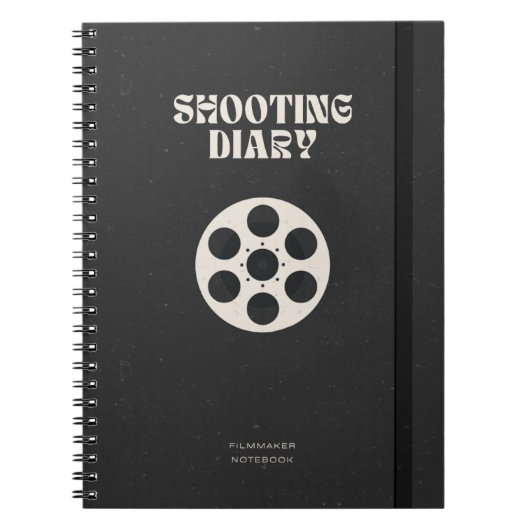 Filmmaker Filmmaking Shooting Diary Notizblock (Vorderseite)
