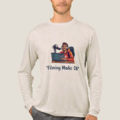 "Filmmodus: ON" Tri-Blend Shirt (Vorderseite)
