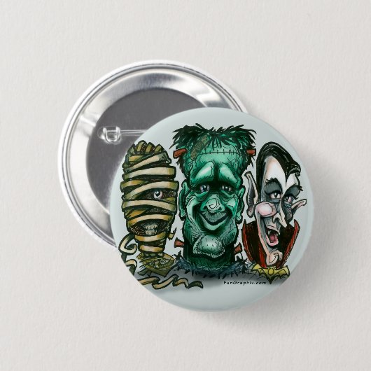Filmmonster Button (Vorne & Hinten)