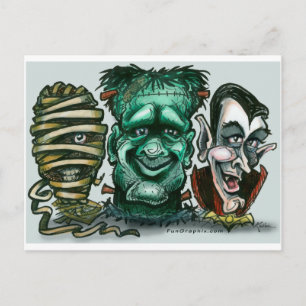 Filmmonster Postkarte