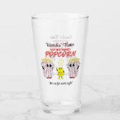Filmmusik Theater Spaß Popcorn Mascots Pint Beer Glas (Rückseite)