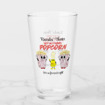 Filmmusik Theater Spaß Popcorn Mascots Pint Beer