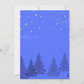 Filmnacht 2 Geburtstag Einladungskarte (Rückseite)