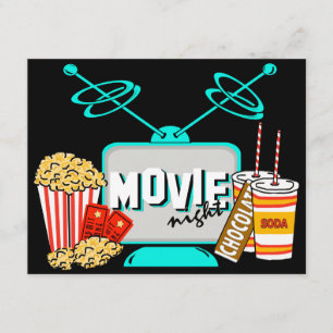 Filmnacht Geburtstagsfeier Einladung