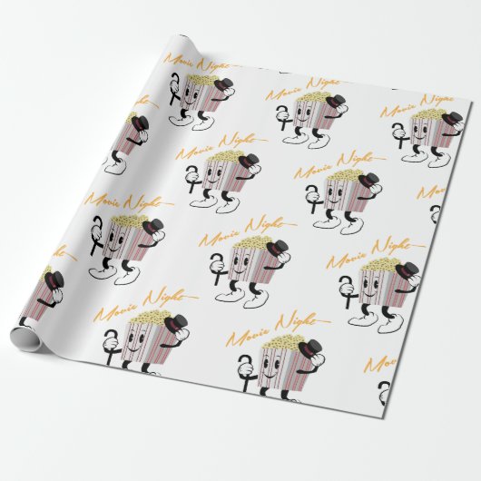Filmnacht Geschenkpapier (Ungerollt)