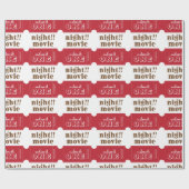 Filmnacht Geschenkpapier (Flach)