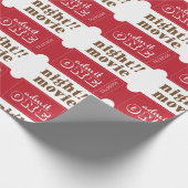 Filmnacht Geschenkpapier (Ecke)