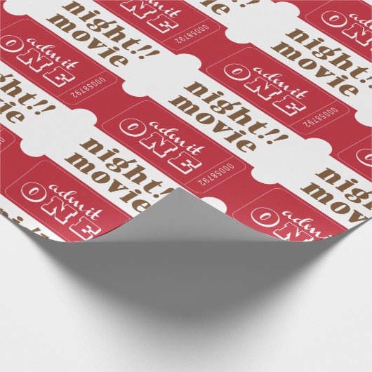 Filmnacht Geschenkpapier (Ecke)