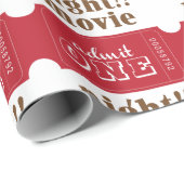 Filmnacht Geschenkpapier (Rolleneckpunkt)