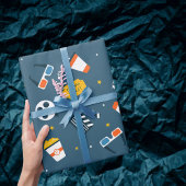Filmnacht Iconic-Geschenk Geschenkpapier
