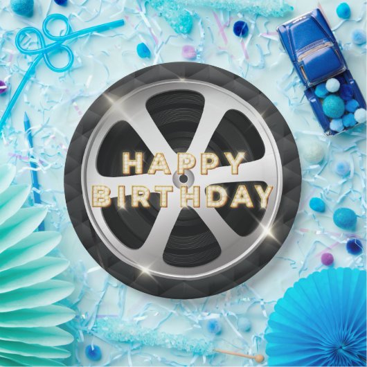 Filmnacht Luxus zum Geburtstag Pappteller (Party)