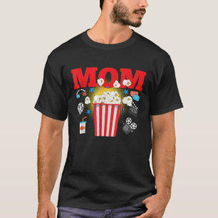 Filmnacht-Party-Mama Filmthemen-Geburtstagsfeier  T-Shirt