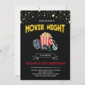 FilmnachtParty tem Einladung (Vorderseite)
