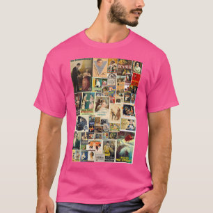 Filmplakate aus den frühen Jahren des amerikanisch T-Shirt
