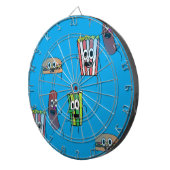 Filmpopcorn Dartscheibe (Vorderseite rechts)