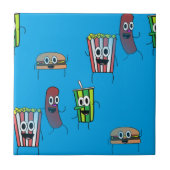 Filmpopcorn Fliese (Vorderseite)