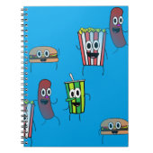 Filmpopcorn Notizblock (Vorderseite)