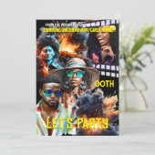 Filmposter Spionage Melanin Helden Foto Einladung (Stehend Vorderseite)