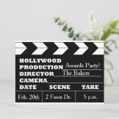 Filmpreis-Party Einladungen (Stehend Vorderseite)