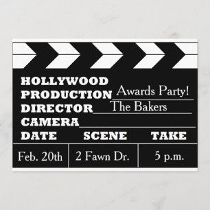 Filmpreis-Party Einladungen
