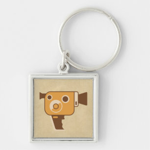 Filmproduktionauteur-Film-Kamera Schlüsselanhänger