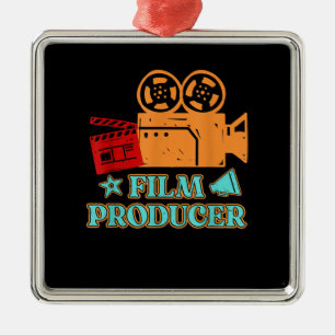 Filmproduzent Film Director Acter Arts Schauspiel Ornament Aus Metall
