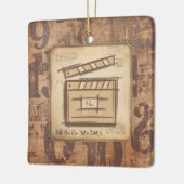 Filmproduzent, Schauspieler, Filmregisseur, Gesche Keramikornament (Links)