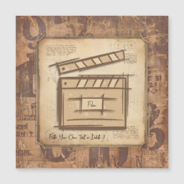 Filmproduzent, Schauspieler, Filmregisseur, Gesche Magnetkarte