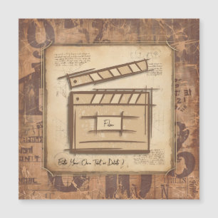 Filmproduzent, Schauspieler, Filmregisseur, Gesche Magnetkarte