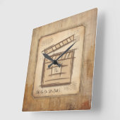 Filmproduzent, Schauspieler, Filmregisseur, Gesche Quadratische Wanduhr (Winkel)