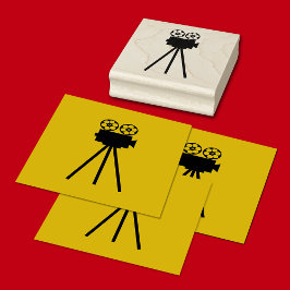 Filmprojektor Gummistempel