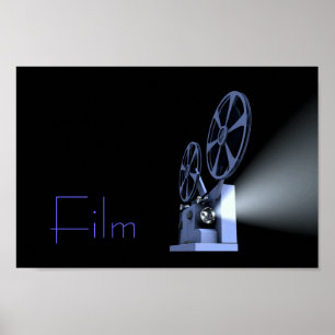 Filmprojektor-Poster Poster