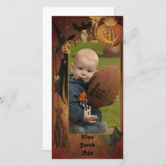 Filmrahmen-Design für Halloween-Fans (Vorne/Hinten)