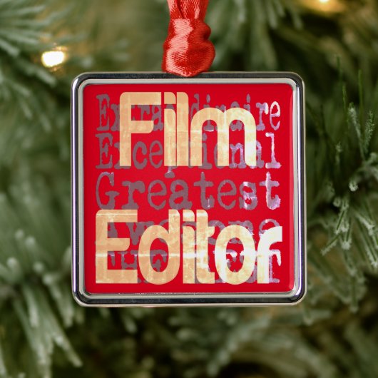 Filmregisseur Extraordinator Ornament Aus Metall (Baum)