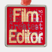 Filmregisseur Extraordinator Ornament Aus Metall (Vorne)